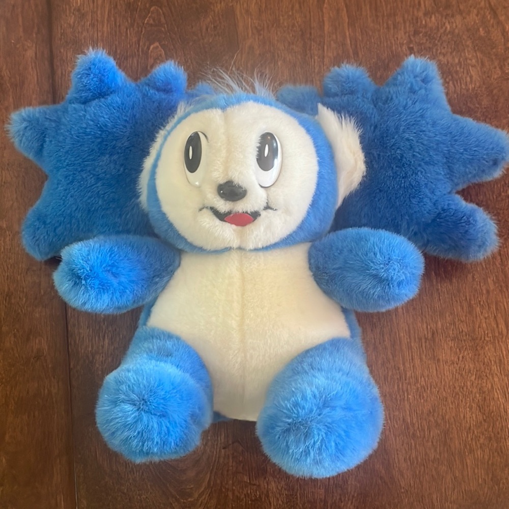 Careful coolwalla plush. Blue.